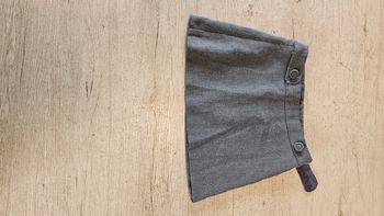 Jupe courte classique grise, ajustable à la taille, Mer du Nord, 6 ans
