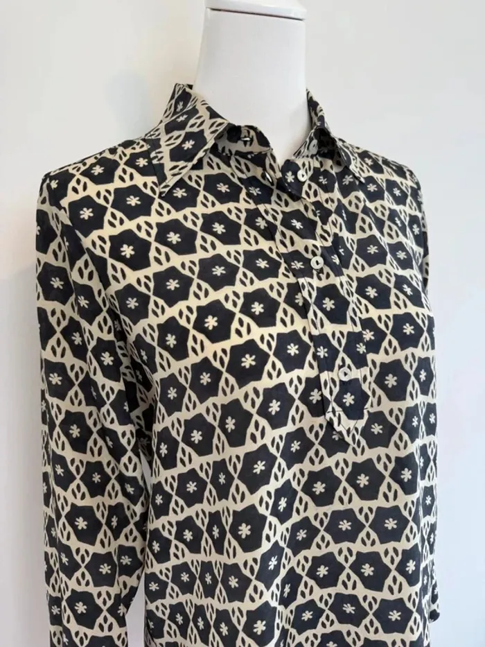 Chemise femme Momoni en soie taille S parfait état - photo numéro 2