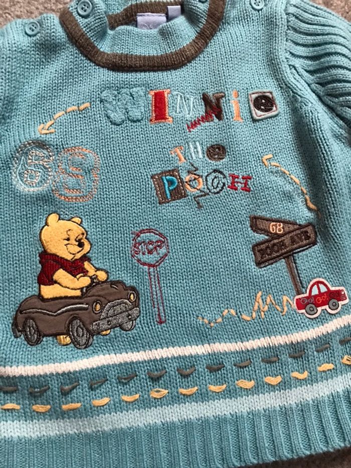 Pull Disney Winnie l’ourson 12 mois - photo numéro 3