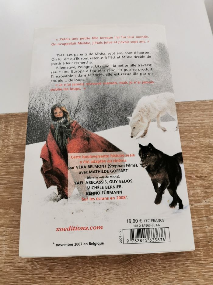 Survivre avec les loups. Misha Defonseca - photo numéro 2