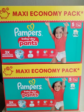 Couche pampers Baby Dry pants 