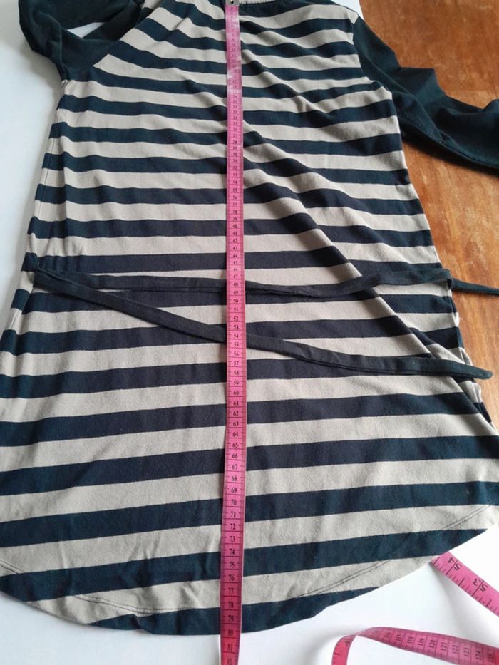 Jolie robe style marinière terre des marins taille 2 - photo numéro 9