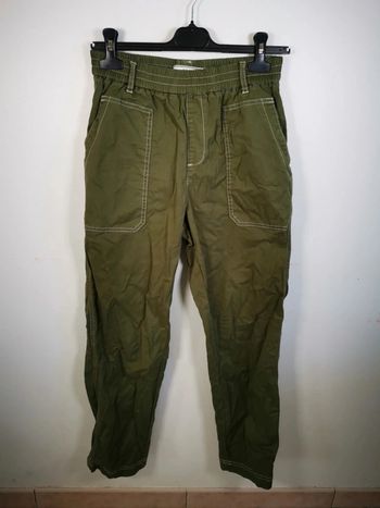 C34 pantalon kaki MKT S