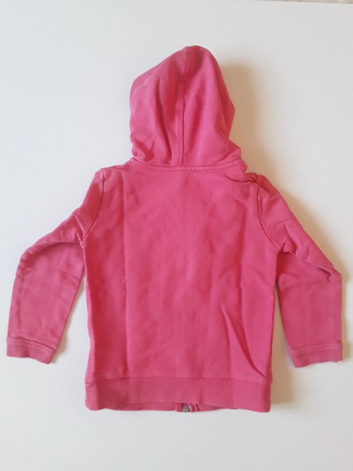 Gilet zippé à capuche 4 ans - photo numéro 4