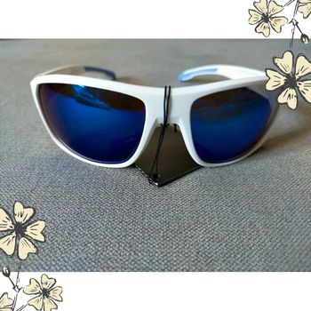 Lunettes de soleil sport blanches – Mixte