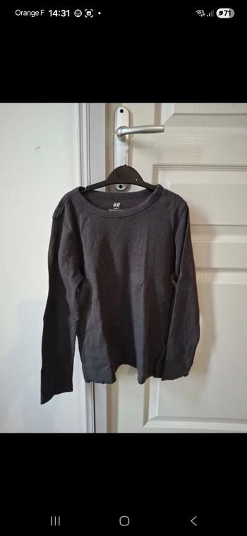 Tee-shirt manches longues 8 ans