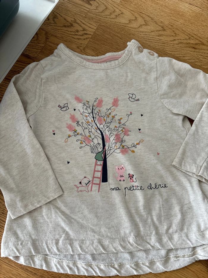 Lot de tshirts manches longues 3 ans - photo numéro 2