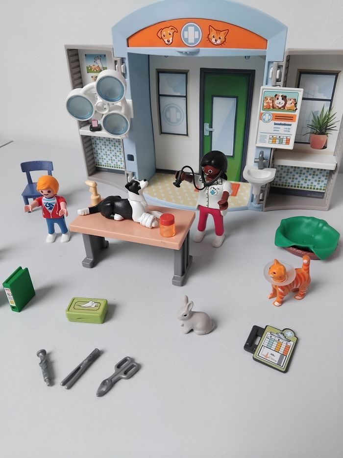 Playmobil Vétérinaire Coffre Transportable 🐱 - photo numéro 2