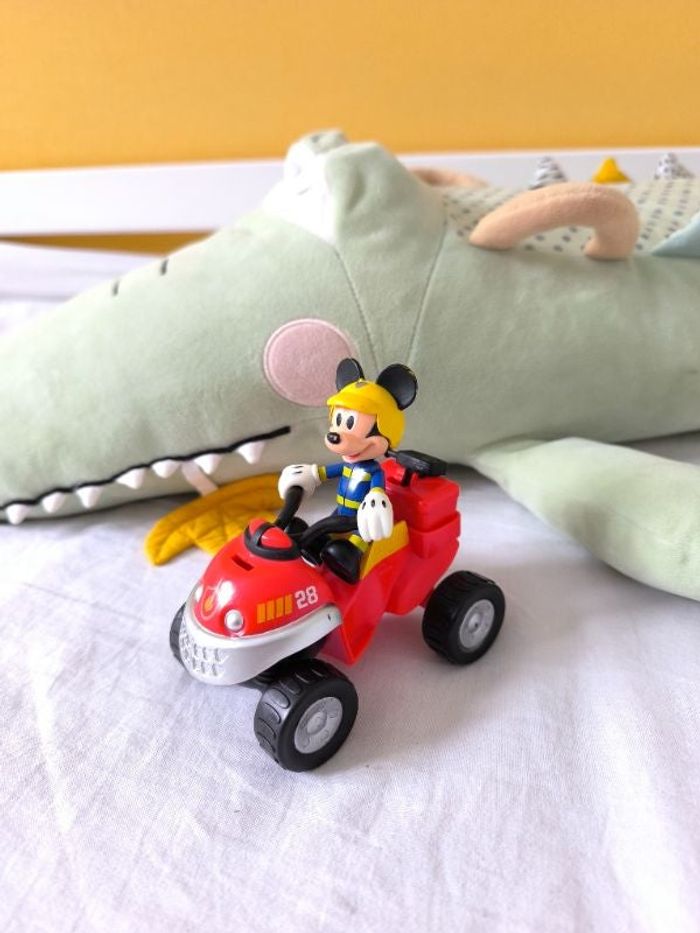 Quad pompier Mickey