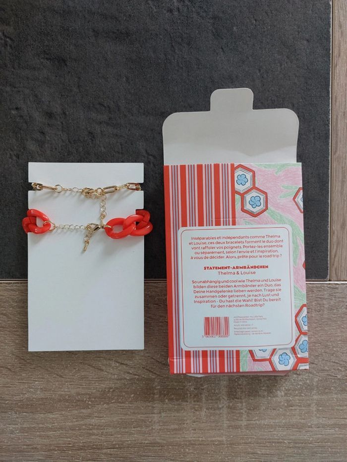 Lot de 2 jolies bracelets Femme My Little Box - photo numéro 2
