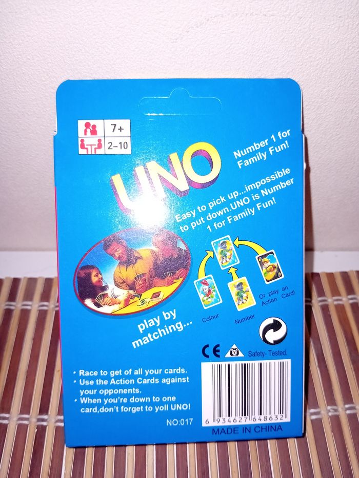 Jeu de carte Uno pat patrouille - photo numéro 2