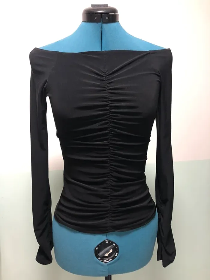 Pull léger noir Cécilia taille S Y2K vintage rétro - photo numéro 14