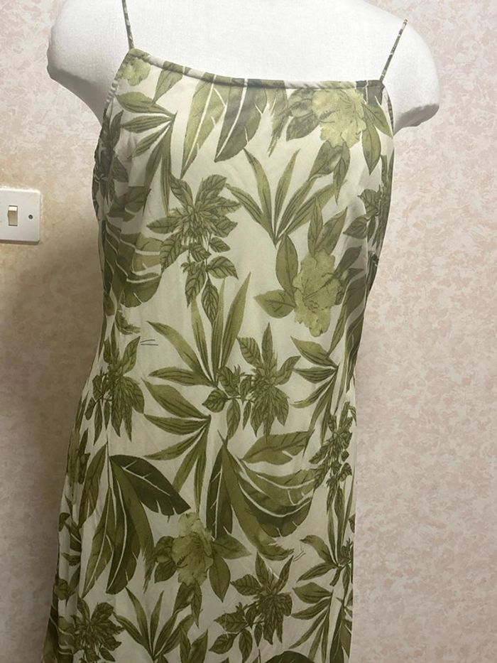Robe longue fleurie taille 48 - photo numéro 2