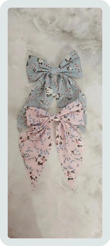 Lot de barrettes à noeud pour cheveux