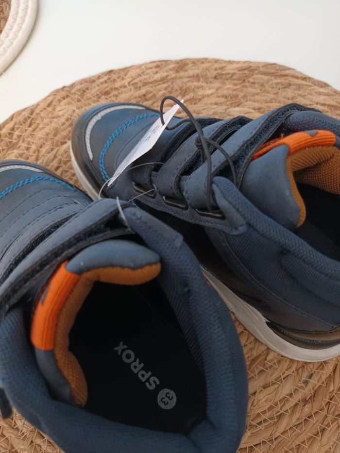 Jolie paire de baskets montantes à scratchs Sprox neuves avec étiquettes 🏷 - photo numéro 8