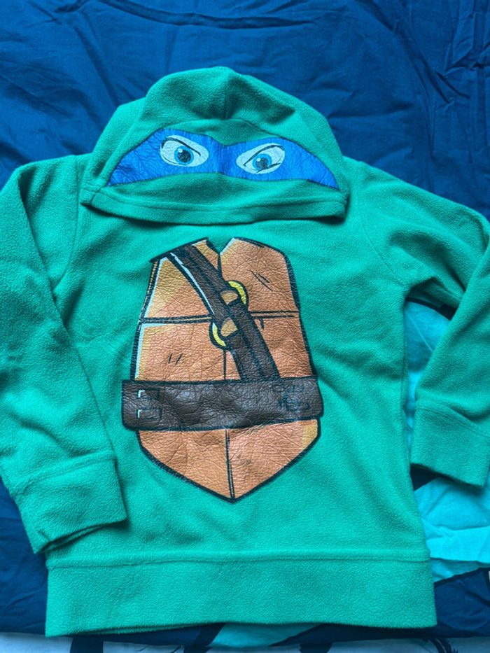 Polaire tortue ninja 5 6 ans