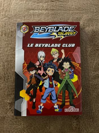 Livre beyblade burst 2 le beyblade club