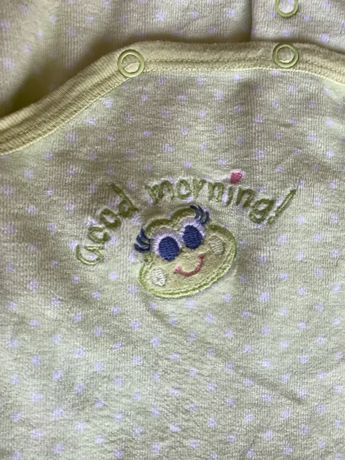 Pyjama hiver velours bébé fille 1 mois tex baby - photo numéro 6