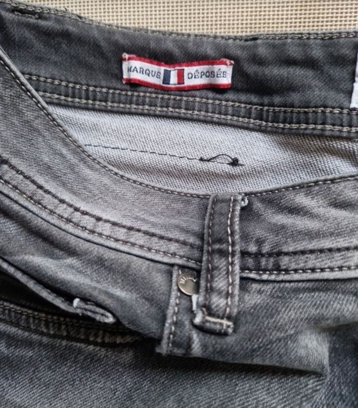 Bermuda en jeans Deeluxe 74 - photo numéro 7