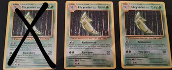 Carte pokémon Chrysacier 4/108