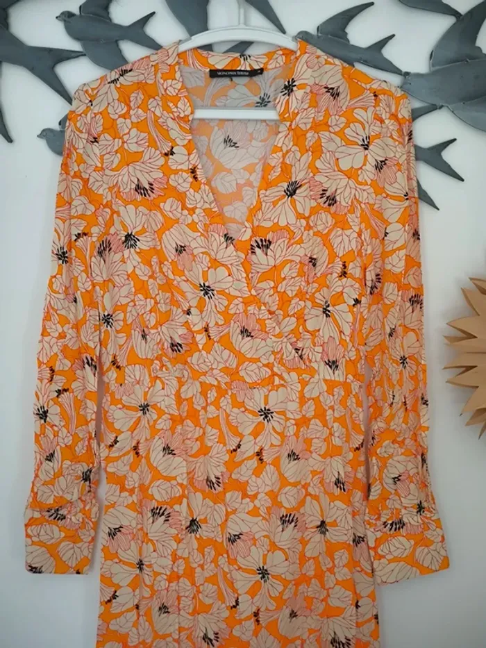 Robe longue Monoprix 38 🍋 - photo numéro 4