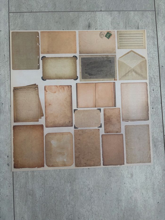Lot de feuilles pour scrapbooking lot 6 - photo numéro 5