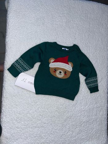 Pull « ours de noël »