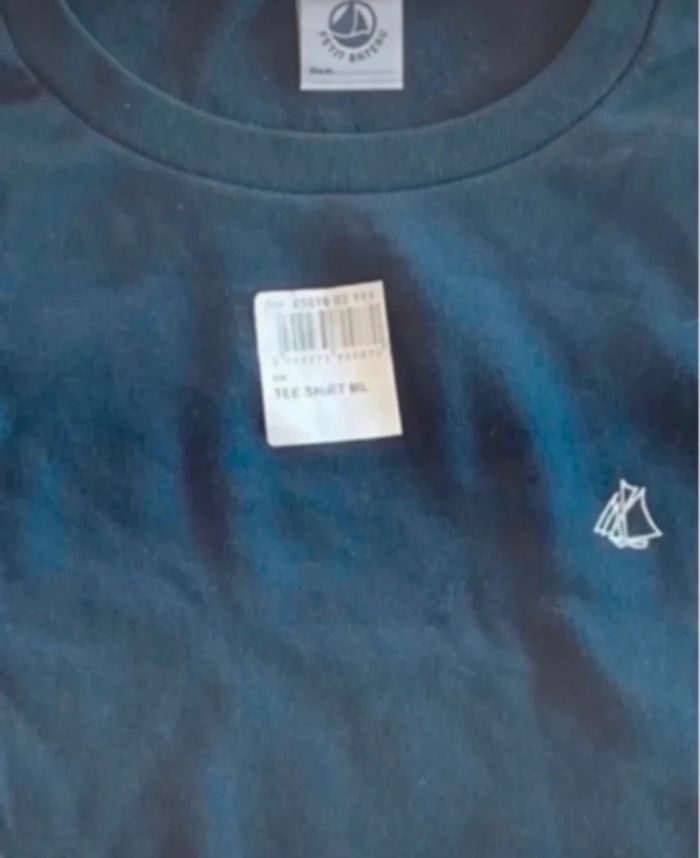 tee shirt petit bateau taille 8 ans neuf avec étiquettes - photo numéro 5
