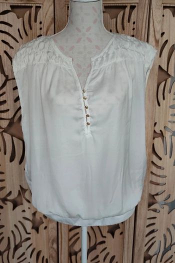 Blouse satin Taille XL Mango Basic