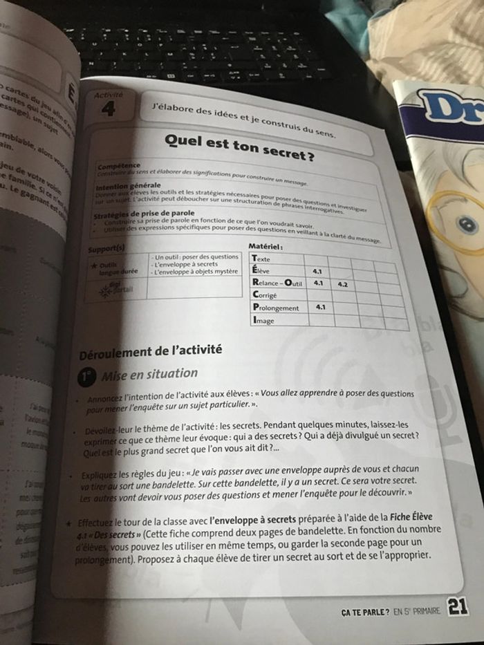 Ça te parle en 5 ème primaire - photo numéro 2