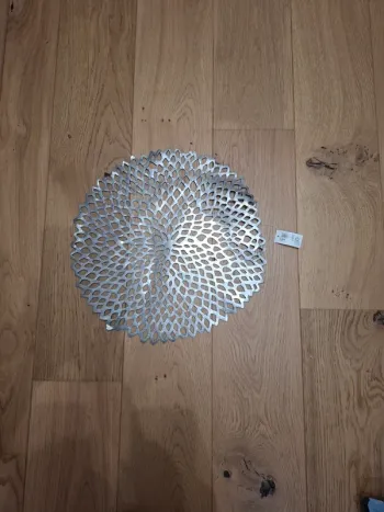 Centre de table gris métallisé - Neuf - maisons du monde