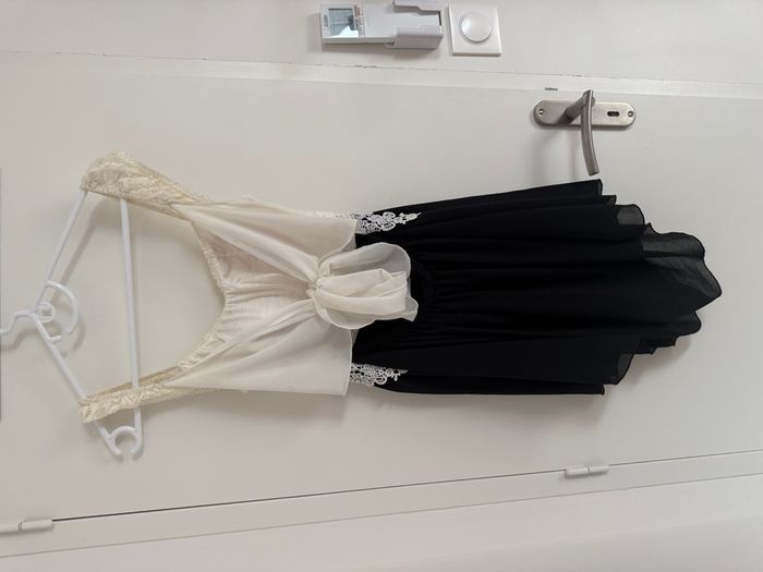 Robe Jolly Boutique S noir et beige - photo numéro 6
