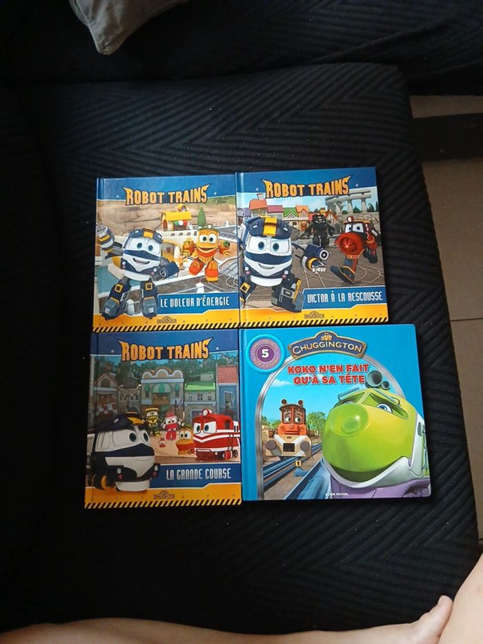 Livre robot trains ou chuchinggton