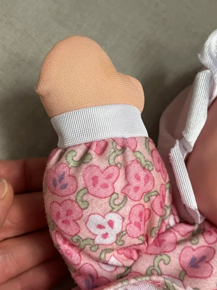 Poupée chiffon rose vintage de playskool à partir de 18 mois - photo numéro 2