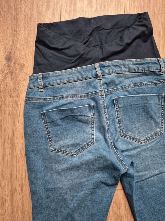 Jean grossesse bleu skinny gémo - photo numéro 3