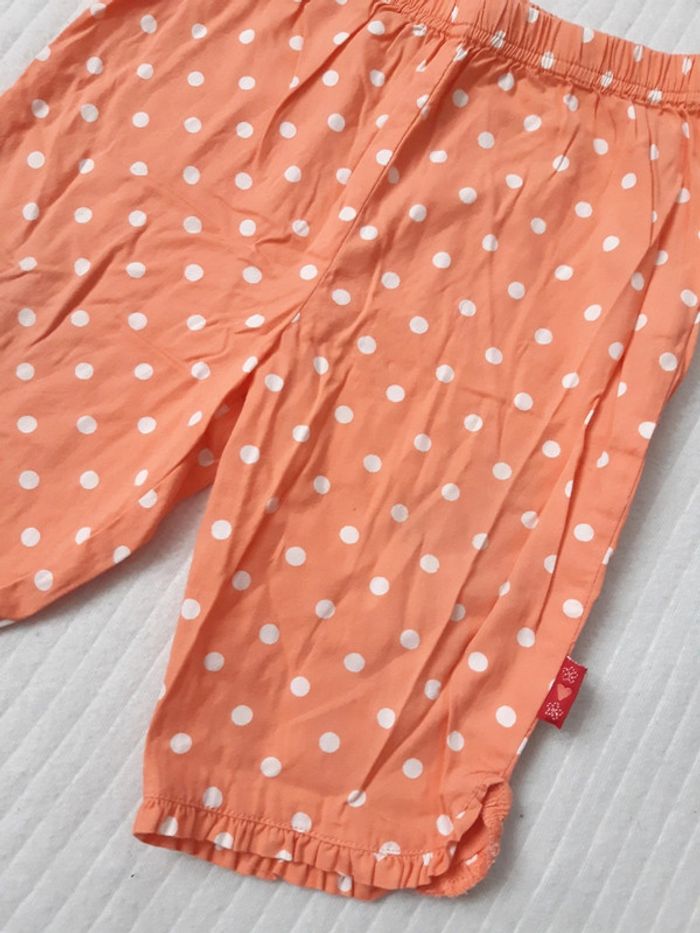 Pantalon été motif pois Kiabi 18 mois - photo numéro 2