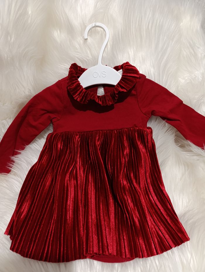 Robe en velours rouge - photo numéro 7