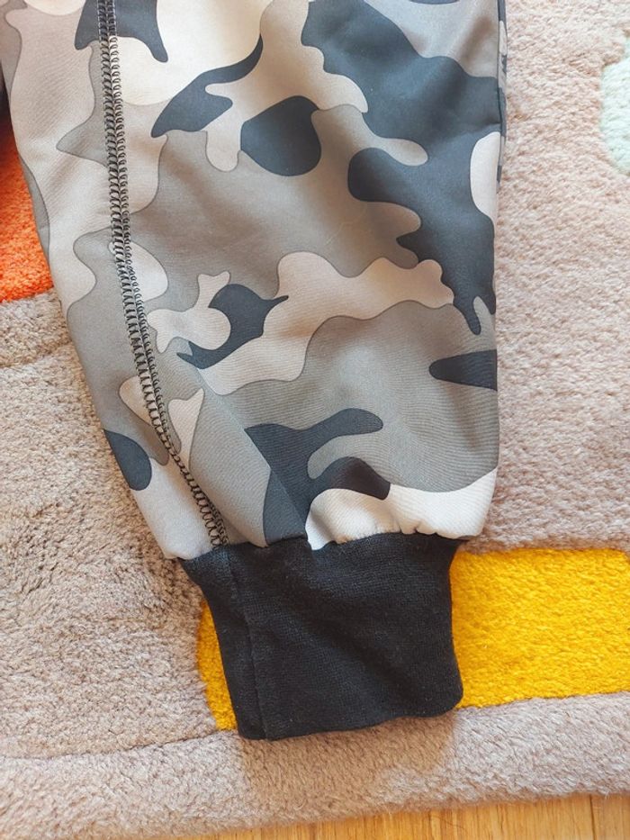 Combinaison de pluie iELM softshell camouflage militaire 104 cm 4 ans - photo numéro 4