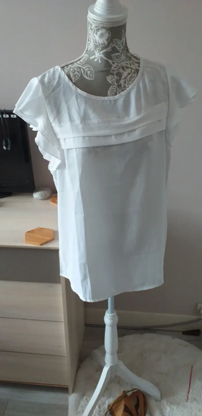 Blouse manche courte - photo numéro 4