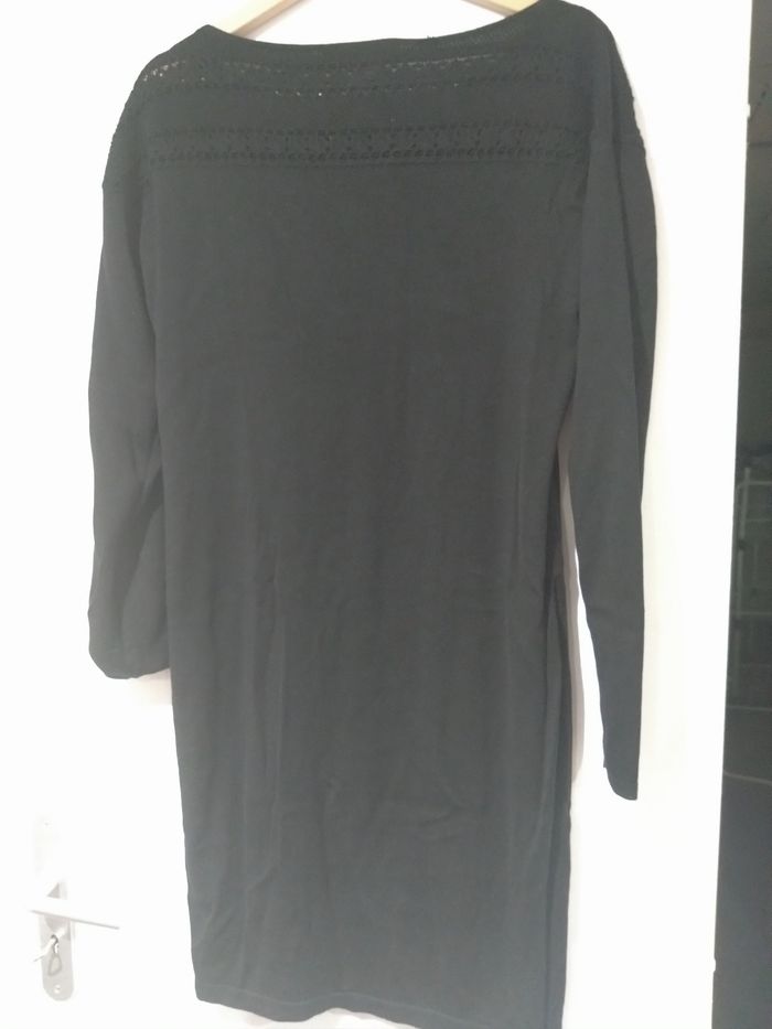 Robe noire courte en maille XL - photo numéro 3