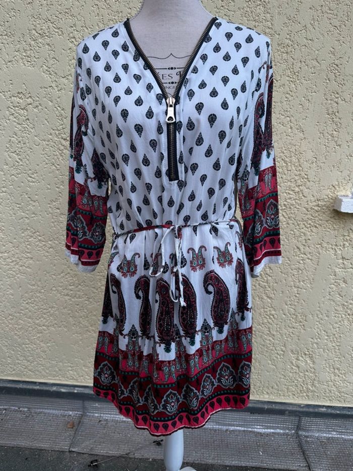 🌸 Tunique longue style bohème – Taille M - photo numéro 2