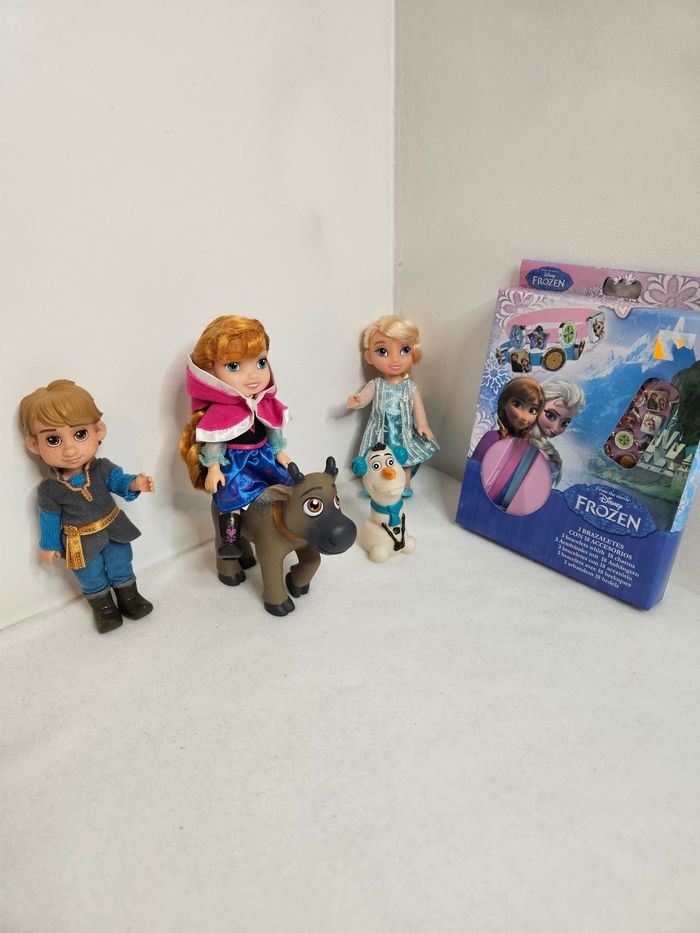 Lot de personnages reine des neiges - photo numéro 2