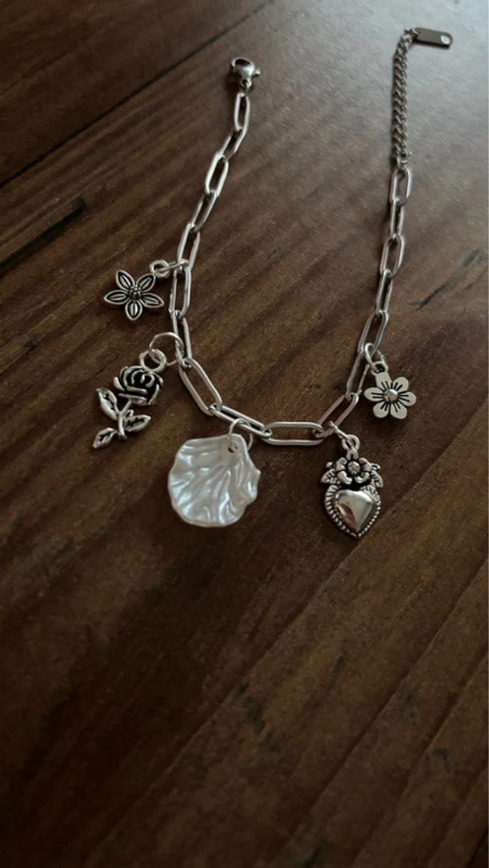 Bracelet charms fait main - photo numéro 2