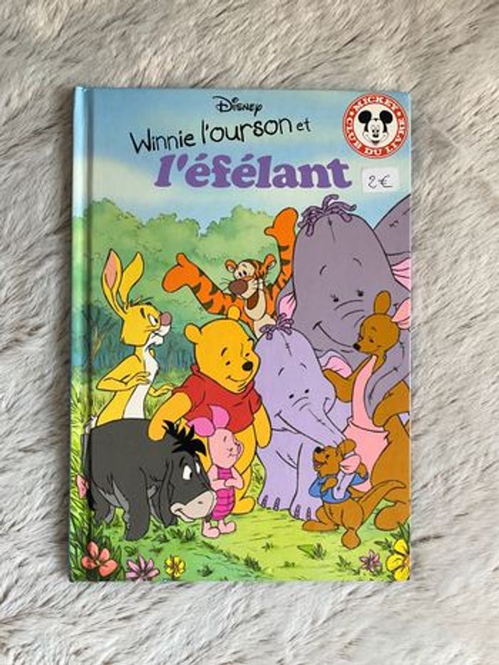 Club du Livre Disney Winnie et l’éfélant
