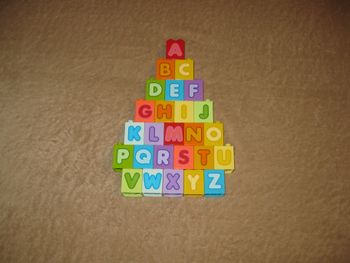 alphabet lego duplo 26 pièces
