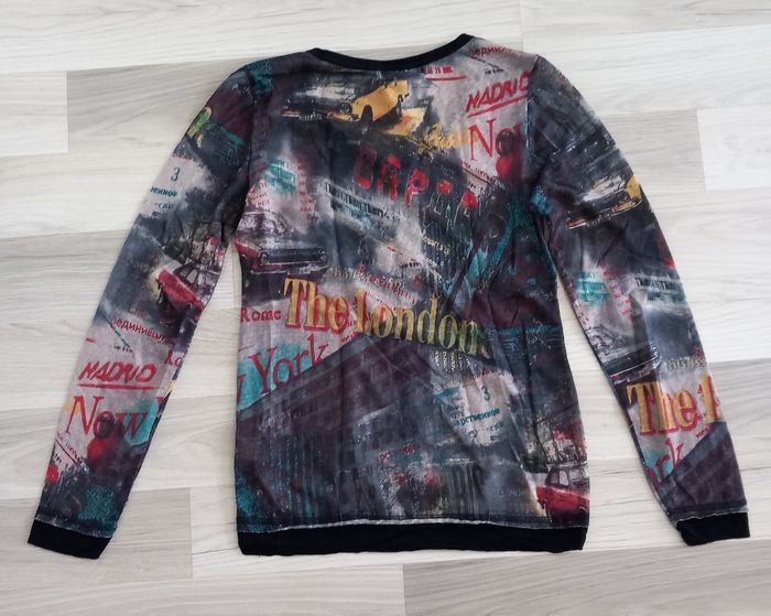 T-shirt femme à manches longues imprimé Cicero taille unique - photo numéro 6