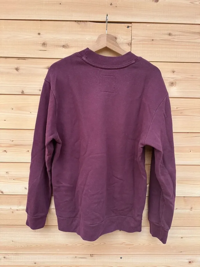 Sweat bordeaux - photo numéro 3