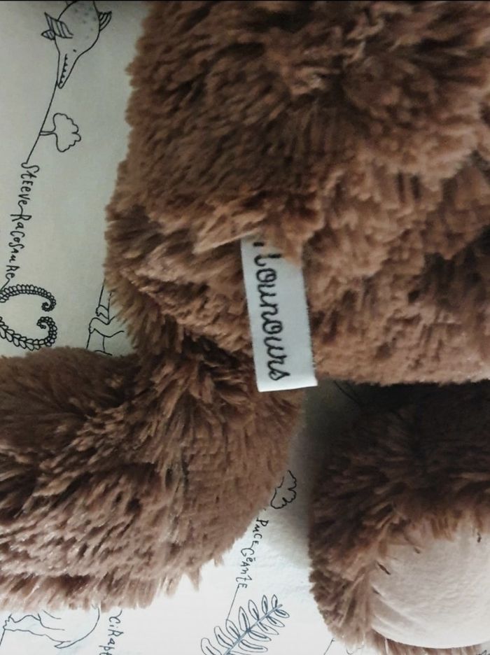 Grand ours en peluche marron - photo numéro 6