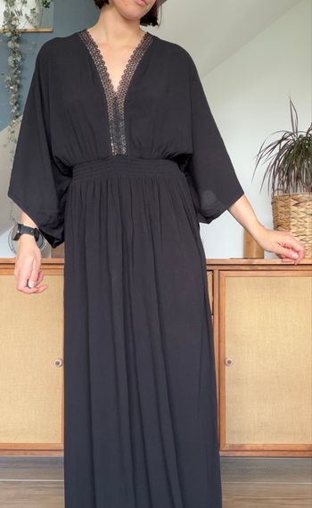 Robe longue noire