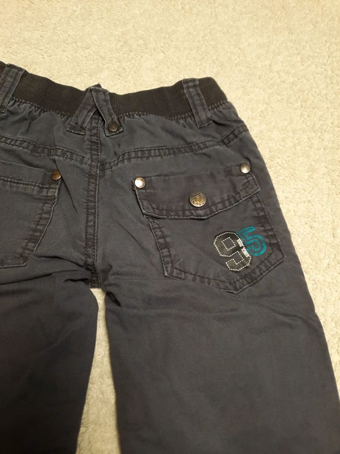 Pantalon gris ceinture élastique Orchestra 3 ans - photo numéro 8